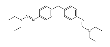 bis(4-diethyltriazenylphenyl)methane结构式