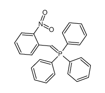 (2-nitrobenzylidene)triphenylphosphorane结构式