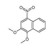 4-nitro-1,2-dimethoxynaphthalene结构式