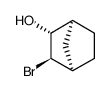 bromo-2 endo hydroxy-3 exo bicyclo(2.2.1)heptane Structure