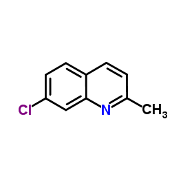 7-Chloro-2-methylquinoline structure