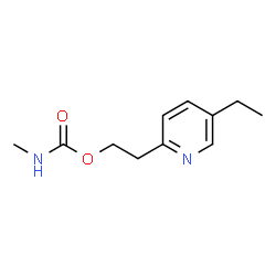 2-Pyridineethanol,5-ethyl-,methylcarbamate(ester)(9CI)结构式