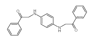 Ethanone, 2,2'-(1,4-phenylenediimino)bis[1-phenyl- (en)结构式