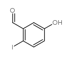 Benzaldehyde,5-hydroxy-2-iodo- structure