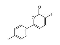 3-iodo-6-(p-methylphenyl)-2-pyrone结构式