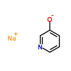 Sodium 3-pyridinolate Structure