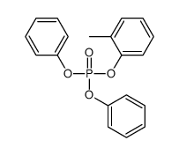 (2-methylphenyl) diphenyl phosphate Structure