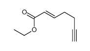 ethyl hept-2-en-6-ynoate结构式