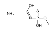 ammonium O-methyl acetylthiophosphoramidate Structure