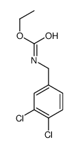 ethyl N-[(3,4-dichlorophenyl)methyl]carbamate Structure