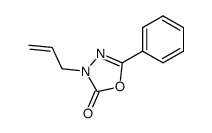 4-allyl-2-phenyl-Δ2-1,3,4-oxadiazolin-5-one Structure