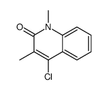 4-CHLORO-1,3-DIMETHYL-1,2-DIHYDROQUINOLIN-2-ONE结构式