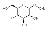 METHYL 4-DEOXY-4-FLUORO-ALPHA-D-GLUCOSIDE Structure