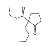 ethyl 1-butyl-2-oxocyclopentane-1-carboxylate Structure