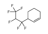 3-(1,1,2,3,3,3-hexafluoropropyl)cyclohexene Structure