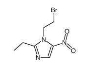 1-(2-bromoethyl)-2-ethyl-5-nitroimidazole Structure