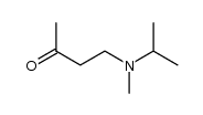 4-(isopropyl(methyl)amino)butan-2-one Structure