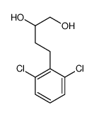 4-(2,6-dichlorophenyl)butane-1,2-diol结构式