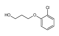 3-(2-chlorophenoxy)-1-propanol结构式