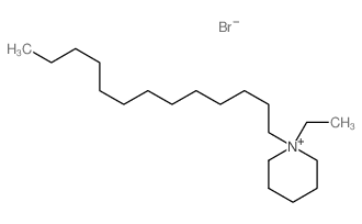 1-ethyl-1-tridecyl-3,4,5,6-tetrahydro-2H-pyridine structure