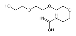 2-[2-[2-(2-hydroxyethoxy)ethoxy]ethoxy]ethylurea结构式