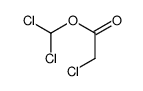 dichloromethyl 2-chloroacetate结构式