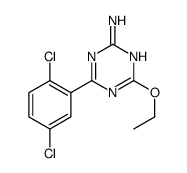 4-(2,5-dichlorophenyl)-6-ethoxy-1,3,5-triazin-2-amine结构式