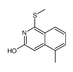 5-methyl-1-methylsulfanyl-2H-isoquinolin-3-one Structure