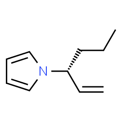 1H-Pyrrole,1-[(1R)-1-ethenylbutyl]-(9CI) Structure