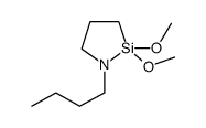 N-n-Butyl-aza-2,2-dimethoxysilacyclopentane Structure