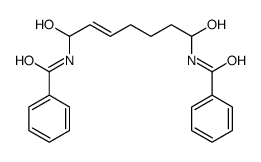 N-(7-benzamido-1,7-dihydroxyhept-5-enyl)benzamide Structure