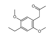 1-(4-ethyl-2,5-dimethoxyphenyl)propan-2-one结构式