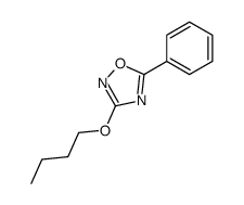3-butoxy-5-phenyl-1,2,4-oxadiazole Structure
