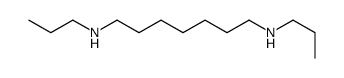 N,N'-dipropylheptane-1,7-diamine Structure