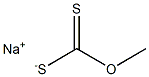 Dithiocarbonic acid O-methyl S-sodium salt结构式