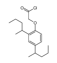 [2,4-Bis(1-methylbutyl)phenoxy]acetic acid chloride Structure