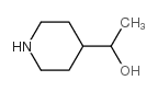 1-(4-哌啶基)乙醇结构式