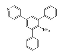 2,6-diphenyl-4-pyridin-4-ylaniline结构式