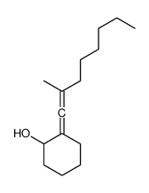 2-(2-methyloct-1-enylidene)cyclohexan-1-ol结构式