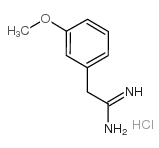 2-(3-METHOXY-PHENYL)-ACETAMIDINE structure