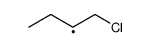 1-chlorobutane radical结构式