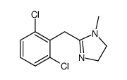 2-[(2,6-dichlorophenyl)methyl]-1-methyl-4,5-dihydroimidazole结构式