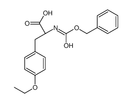 (2S)-3-(4-ethoxyphenyl)-2-(phenylmethoxycarbonylamino)propanoic acid Structure