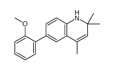 6-(2-Methoxybiphenyl)-2,2,4-triMethyl-1,2-dihydroquinoline structure