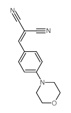 Propanedinitrile,2-[[4-(4-morpholinyl)phenyl]methylene]-结构式
