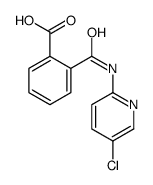 2-[(5-chloropyridin-2-yl)carbamoyl]benzoic acid结构式
