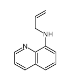 N-prop-2-enylquinolin-8-amine结构式