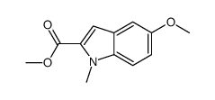 methyl 5-methoxy-1-methylindole-2-carboxylate Structure