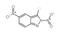 2H-Indazole,3-chloro-2,5-dinitro- Structure