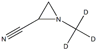 1-[(2H3)Methyl]aziridine-2-carbonitrile结构式
